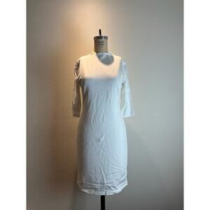 Alice & Olivia , Off White Bodycon Dress, Size 8, NWT, MSRP $275